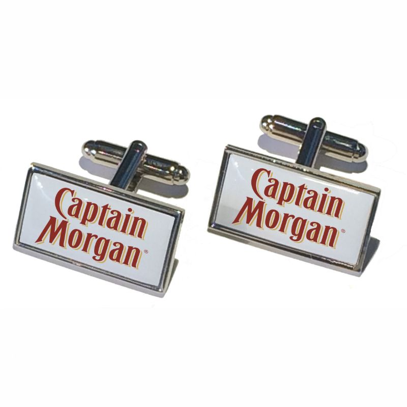 Cufflink Pair Rect 23x12mm  silver ready to wear, boxed